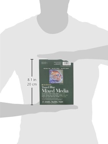 Strathmore 400 Series Mixed Media Pad, 18"x24", White, 15 Sheets - Image 3
